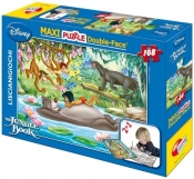 Puzzle dwustronne Maxi Księga Dżungli 108 - <br />