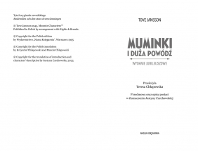 Muminki i duża powódź (wydanie jubileuszowe) - Tove Jansson
