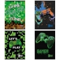 Zeszyt A5/32k linia dwukolorowa Game Zone, 1 szt