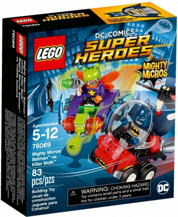 Super Heroes Batman kontra Killer Moth (76069)