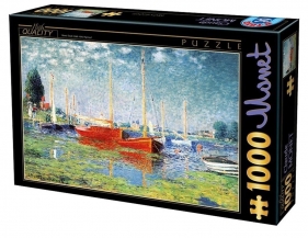 Puzzle 1000: Łódki w Argentuil, Claude Monet