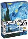 LISCIANI PUZZLE ADULTS I ZESTAW PODARUNKOWY VAN GOGH 500 ELEMENTÓW