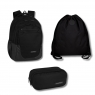 Pakiet szkolny Coolpack Black Collection - zestaw 2