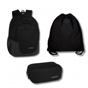 Pakiet szkolny Coolpack Black Collection - zestaw 2