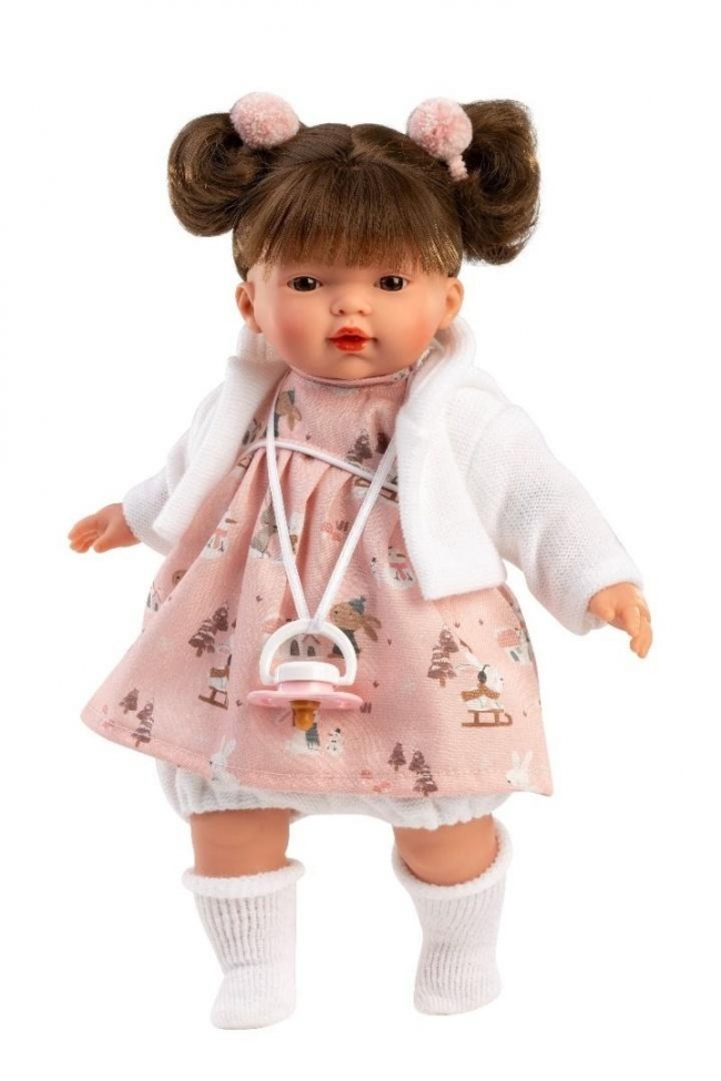 <img src='https://webimage.pl/pics/666/1/d8426265331666.jpg' style='height:440px' /> Płacząca lalka Vera 33cm