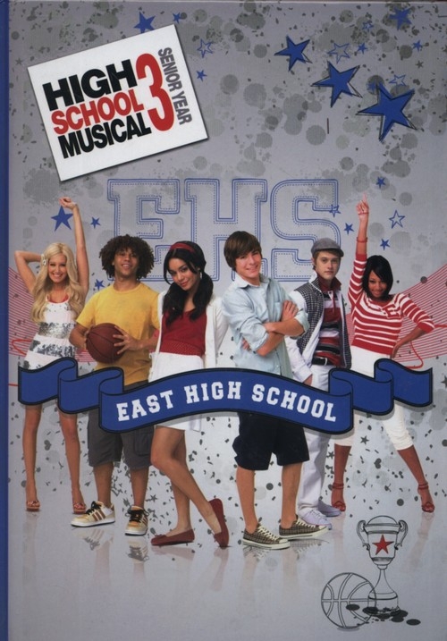 Brulion A5 High School Musical w kratkę 96 kartek