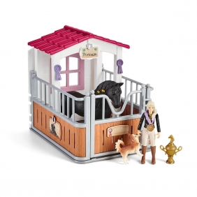 Schleich Horse Club, Zagroda dla koni Tori i Princess (42437)