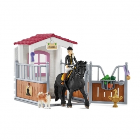 Schleich Horse Club, Zagroda dla koni Tori i Princess (42437)