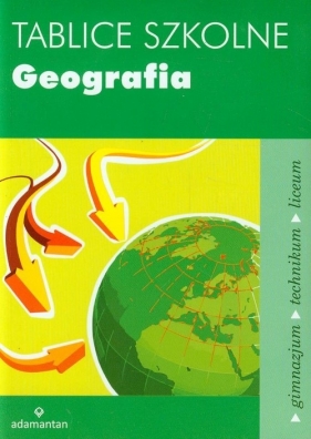 Tablice szkolne Geografia - Mizerski Witold, Żukowski Jan, Żukowska Jadwiga<br />