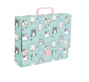 Teczka z rączką A4, XL Charming Cats - St.Right