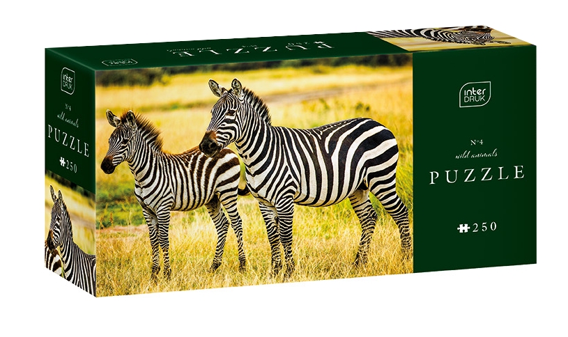 Puzzle 250: Wild Animals 4 - Zebras