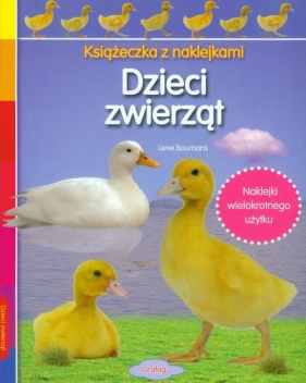 Dzieci zwierząt Książeczka z naklejkami - <br />