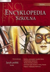 Encyklopedia szkolna Język polski (Uszkodzona okładka)