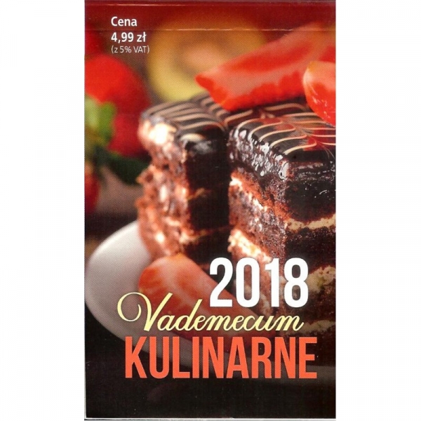 2018 Vademecum kulinarne