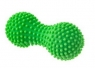 Wałek do masażu duoball zielony 15,5cm