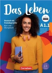 Das Leben A1.1 Kurs und- Übungsbuch: Mit PagePlayer-App inkl. Audios, Videos und Texten (podręcznik i ćwiczenia z aplikacją, audio, wideo i tekstem)