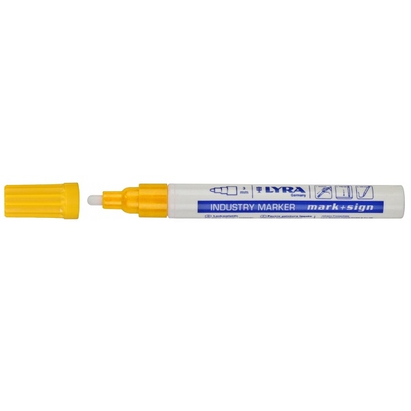 Marker lakierowy Lyra Industry Marker - żółty (L4040007)