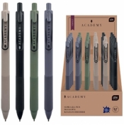 Długopis automat grip Perfect Academy nieb (24szt)