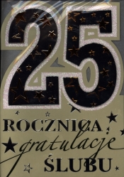 Karnet A5 25 rocznica slubu QDK-054