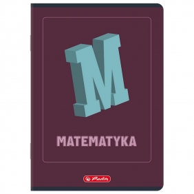 Zeszyt Herliz A5/60k kartka - Matematyka, 1 szt