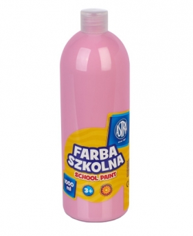 Farba szkolna Astra 1000ml-różowa jasna 301217061