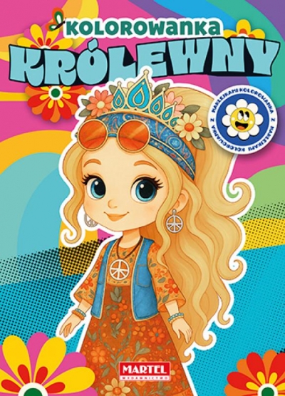 Kolorowanka z naklejkami Królewny
