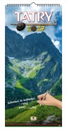 Kalendarz 2027 paskowy szeroki - Tatry