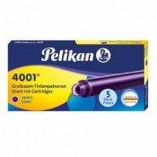 Naboje długie Pelikan 4001 GTP/5, 5 szt. - fioletowe (310664)