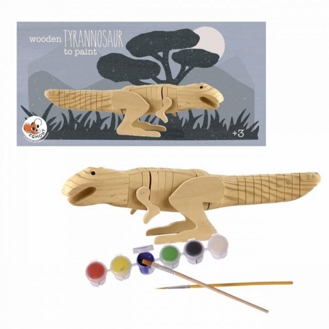 <img src='https://webimage.pl/pics/668/2/d5420023042668.jpg' style='height:440px' /> Drewniany Tyranosaurus do pomalowania