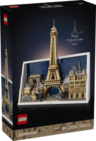 LEGO Architecture Paryż miasto miłości 21064