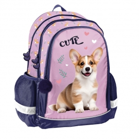 Plecak szkolny - Cute Corgi