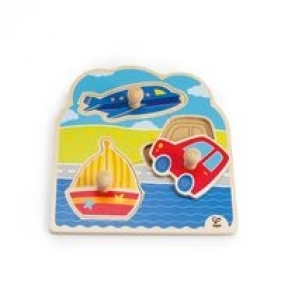 Puzzle drewniane - pojazdy (E1303)
