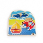 Puzzle drewniane - pojazdy (E1303)