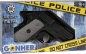 Pistolet policyjny metalowy 8 naboi Gonher (15546/6)