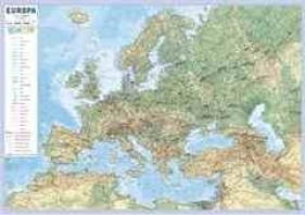 Europa - mapa ścienna 1:10 MLN B2 - Opracowanie zbiorowe