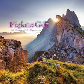 Kalendarzy ścienny duży - Piękno Gór