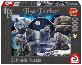 Puzzle PQ 1000 Lisa Parker Wspaniałe wilki G3