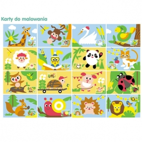 Genialny Dzieciak, Piaskowa wyklejanka – Zwierzątka (127668)