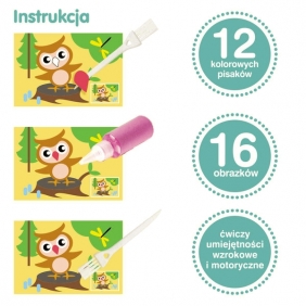 Genialny Dzieciak, Piaskowa wyklejanka – Zwierzątka (127668)