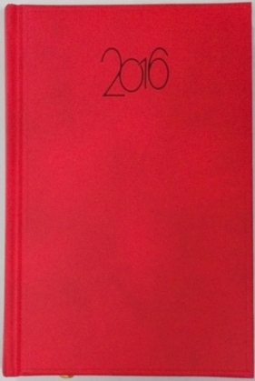 Terminarz 2016 - B6 Standard - malinowy - Opracowanie zbiorowe