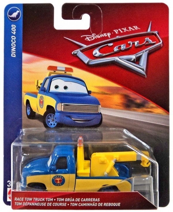 Samochodzik Disney Pixar Auta - Race Tow Truck Tom (DXV29/FLM24)