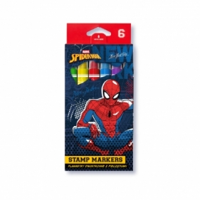 Flamastry pieczątki Disney Spider-Man 6 kolorów