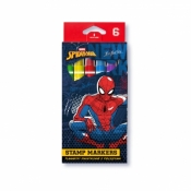 Flamastry pieczątki Disney Spider-Man 6 kolorów