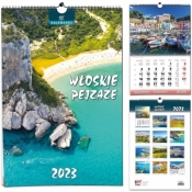 Kalendarz 2023 13 Plansz B3 - Włoskie Pejzaże