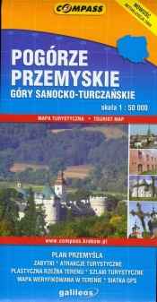 Pogórze Przemyskie Góry Sanocko-Turczańskie 1:50000 - <br />