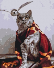 Obraz Paint it! Malowanie po numerach. Kot łapacz zniczy z Harrego Pottera (BS36543)