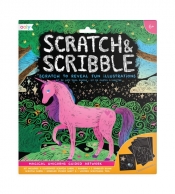 Zdrapywanki Scratch & Scribble - Magiczne Jednorożce