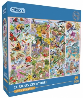 Puzzle 500 Ciekawe stworzenia