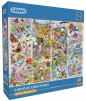 Puzzle 500 Ciekawe stworzenia