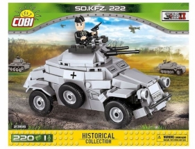 Cobi: Historical collection. World War II. SD.KFZ 222 - lekki samochód pancerny (2366)